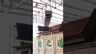 Boerderijroof | Gemakkelijk mest verwijderen #pluimveebedrijf #kip